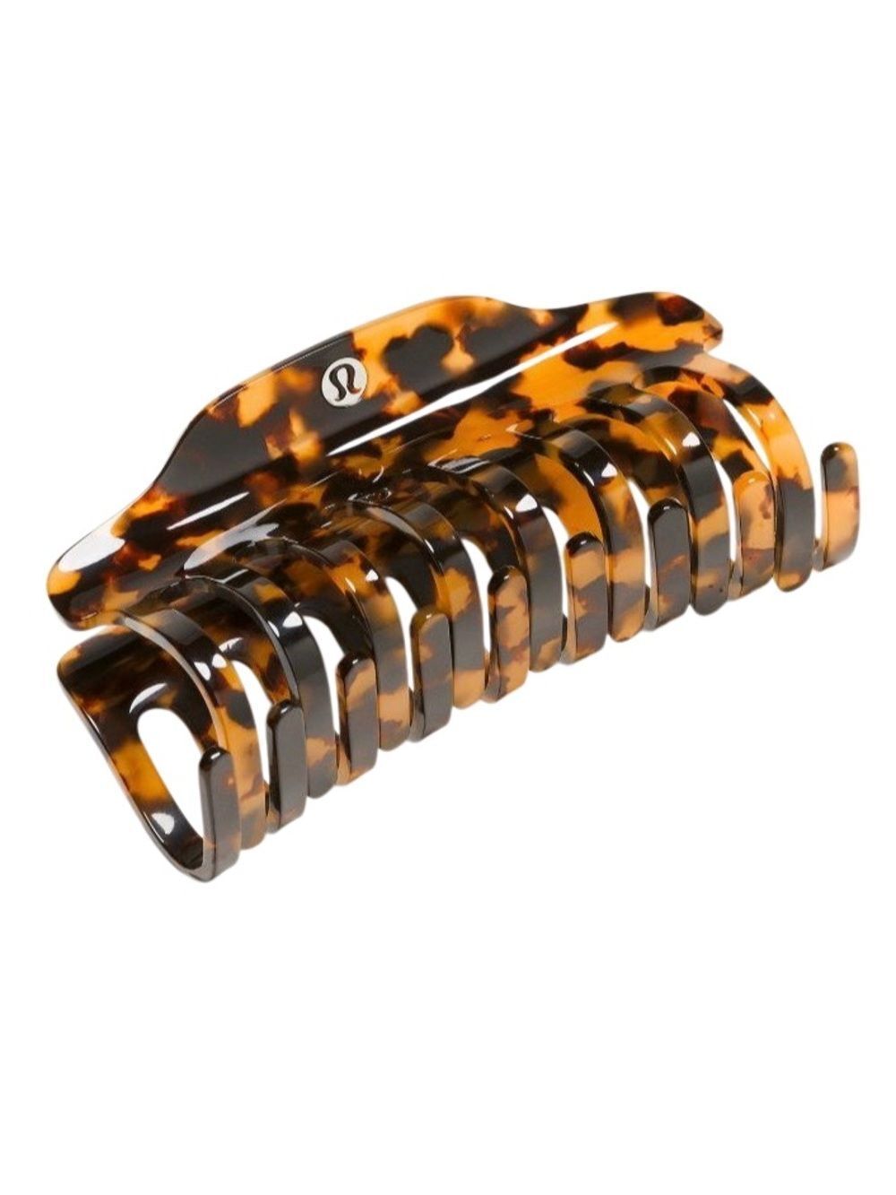 Lululemon Jumbo Claw Clip French Press / Burnt Caramel